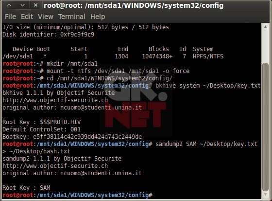 Windows system32 config system